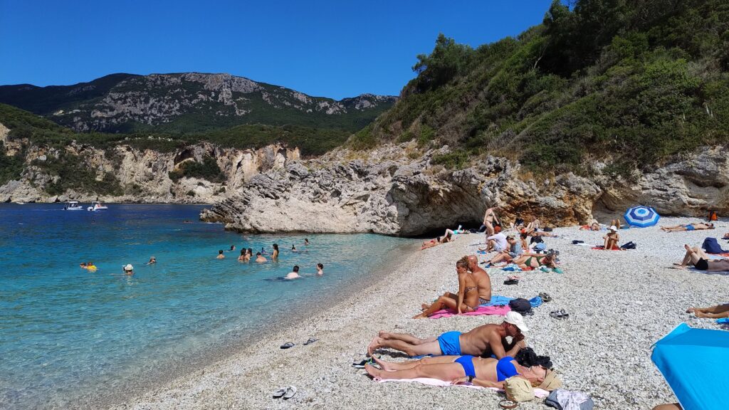 Rovinia Beach a Corfù