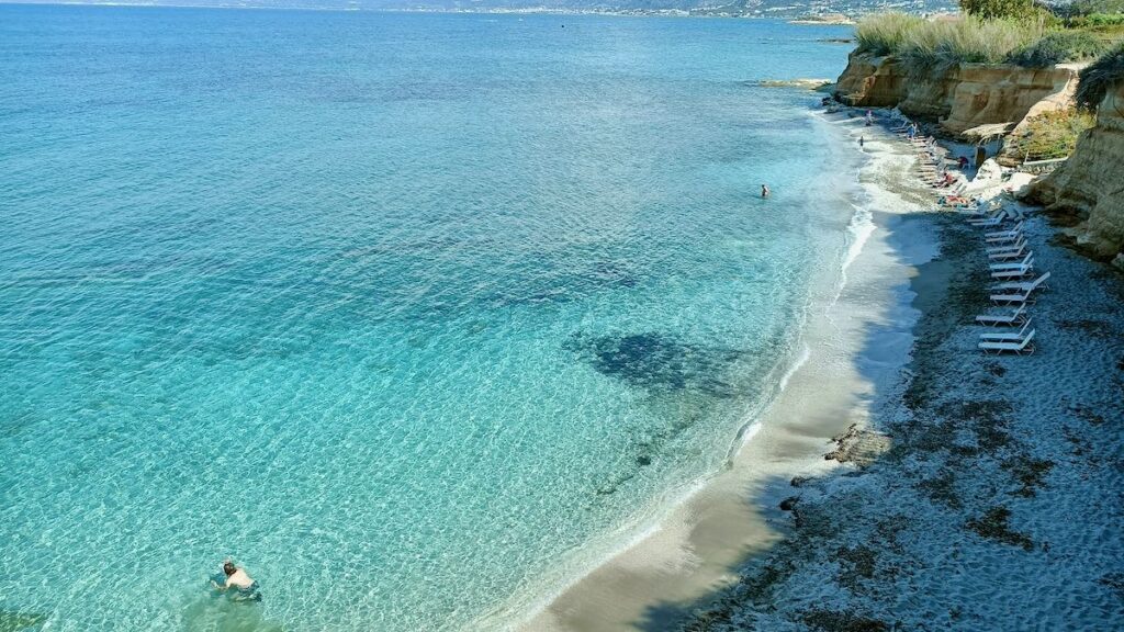 Spiaggia Sarantari a Creta