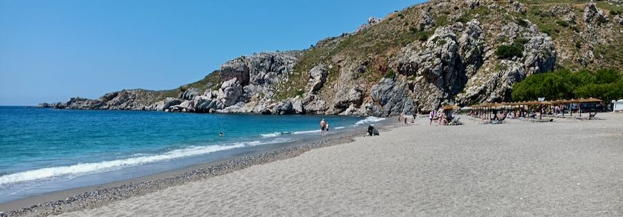 Spiaggia Souda Beach Creta
