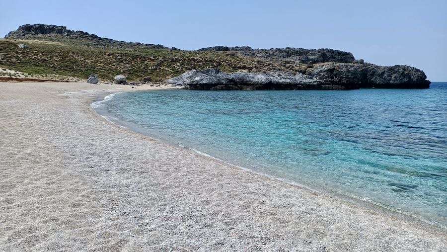 Spiaggia di Skinaria a Creta