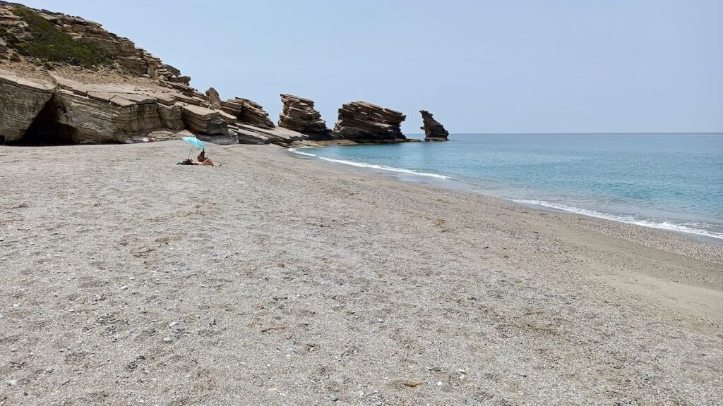 Spiaggia Triopetra a Creta